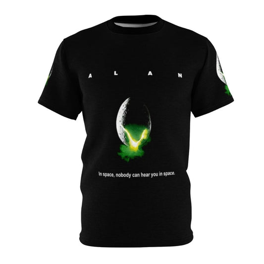 Intergalactic Alien Astronaut Space Tee - Science Fiction Graphic T-Shirt