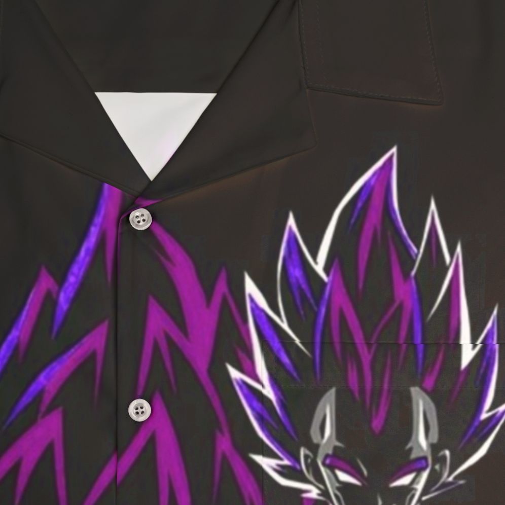 Vegeta Ultra Ego Dragon Ball Z Hawaiian Shirt - Detail