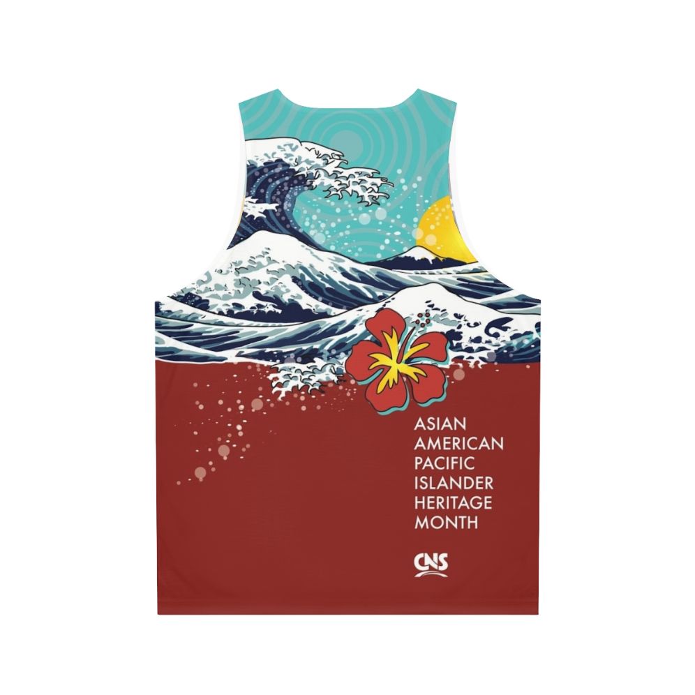 Asian American Pacific Island Heritage Month Unisex Tank Top - Back