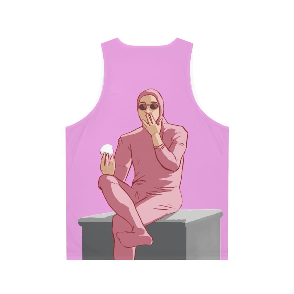 Pink Guy Unisex Tank Top - Back