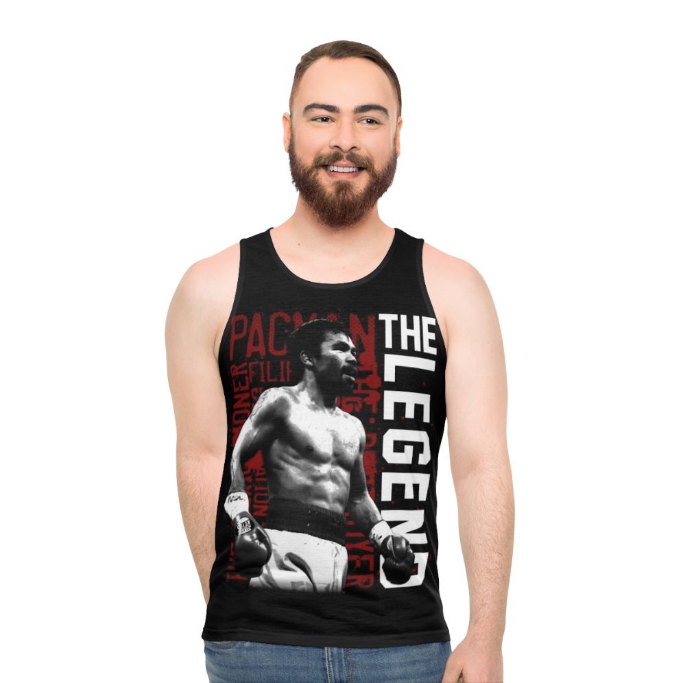 Manny Pacquiao Filipino Boxing Unisex Tank Top - men