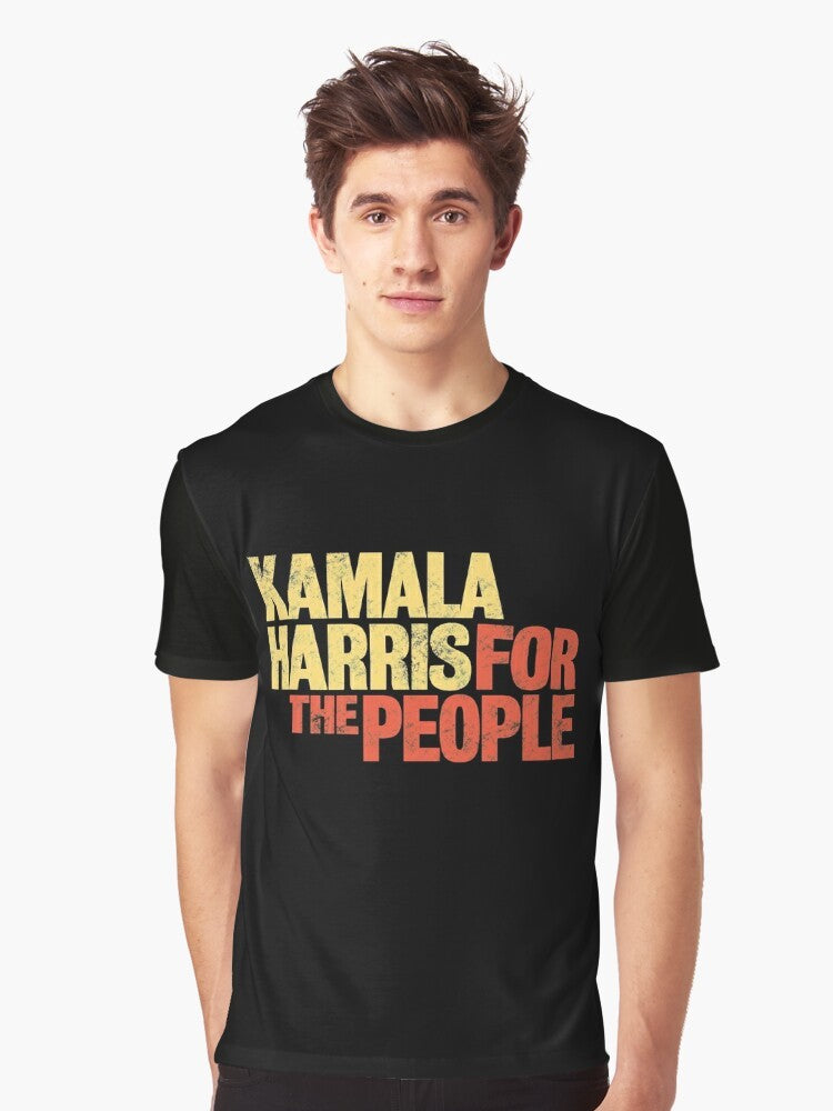 Kamala Harris 2020 President Campaign Graphic T-Shirt - Men