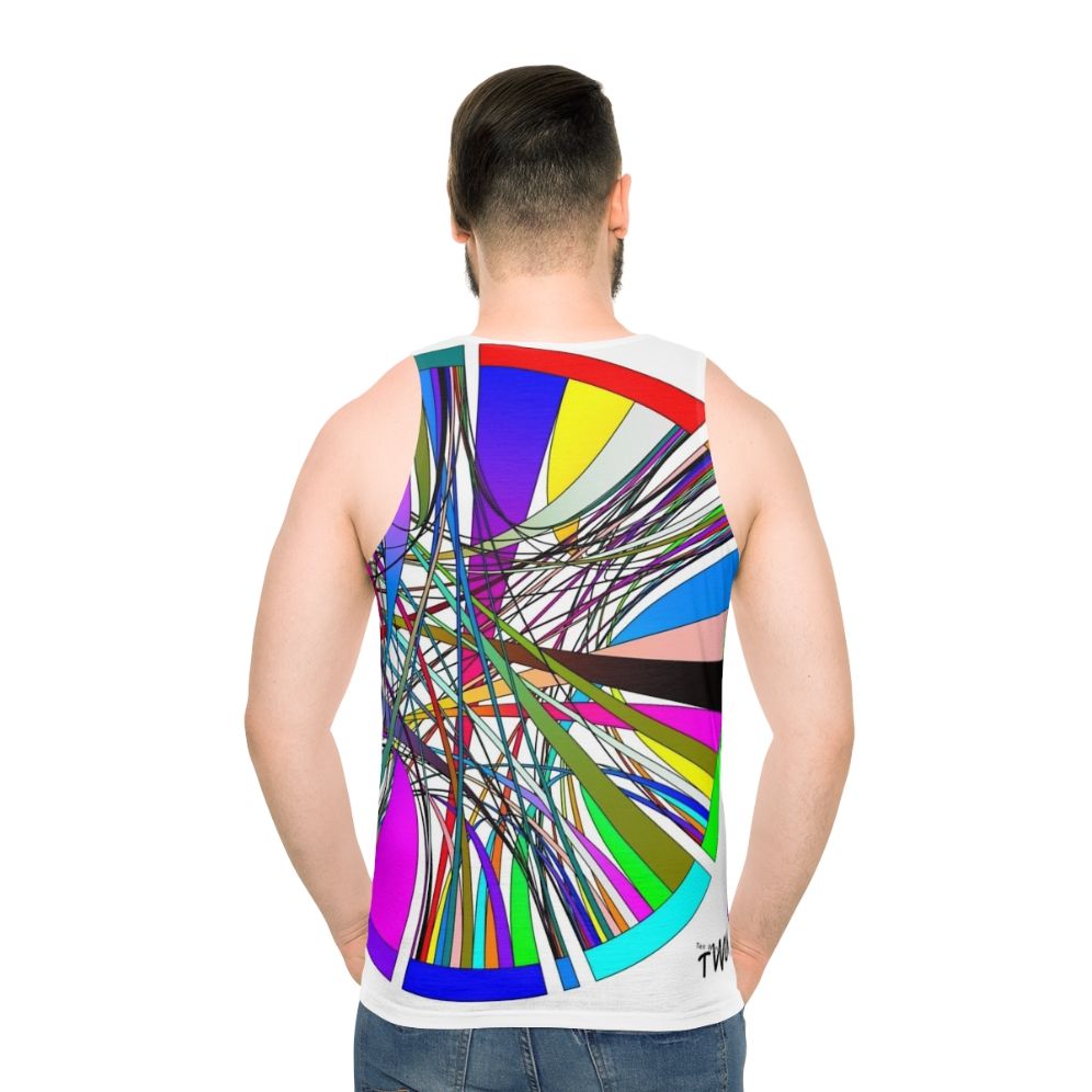 Twow Unisex Tank Top for Data Visualization and Analytics - men back