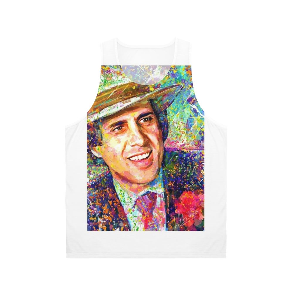 Adriano Celentano Dream Unisex Impressionist Tank Top