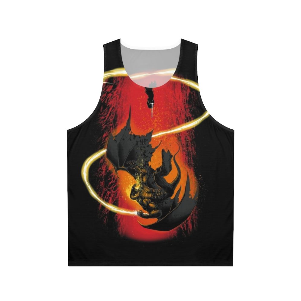 Wizard and Demon Unisex Tank Top