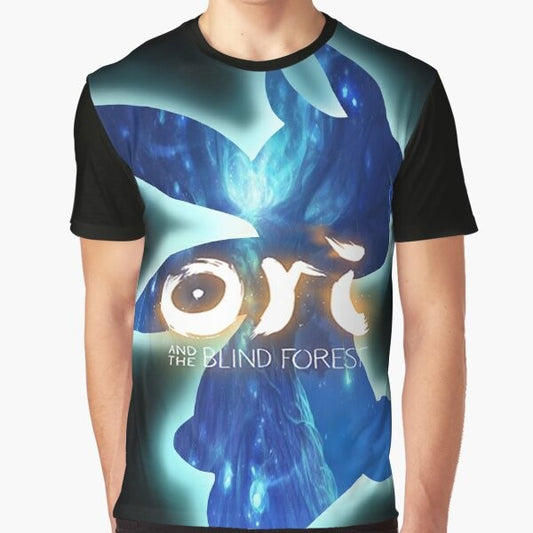 Ori and the Blind Forest video game character design graphic t-shirt