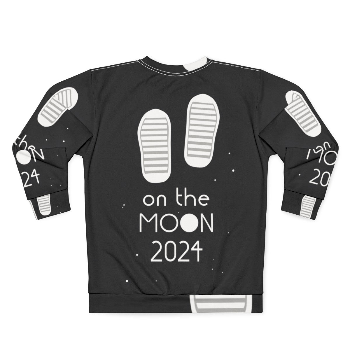 Space Force 'Boots on the Moon' 2024 Sweatshirt - Back