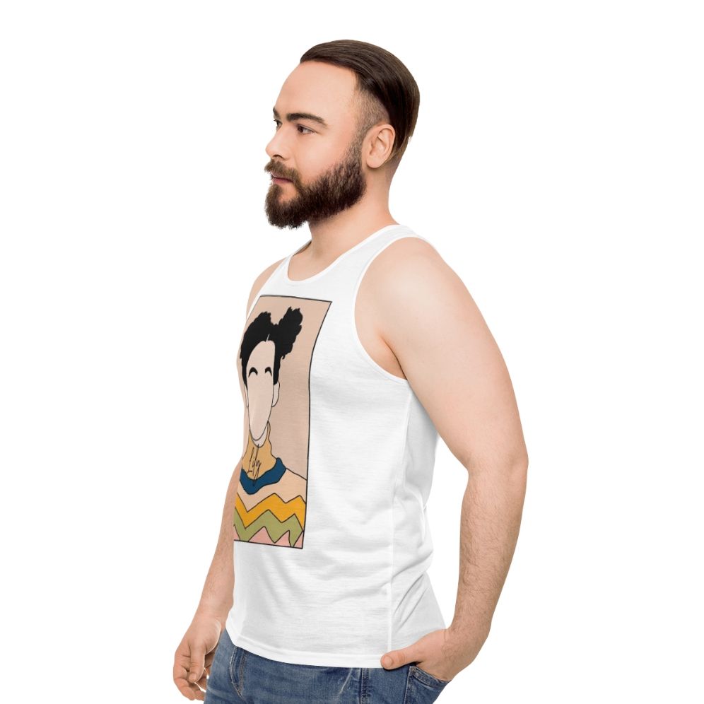 Sex Education Lily Unisex Tank Top - men side