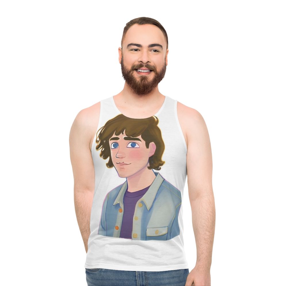 Heartstopper Charlie Spring Unisex Graphic Tank Top - men