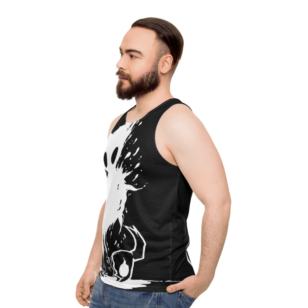 Hollow Knight Inspired Unisex Tank Top - men side