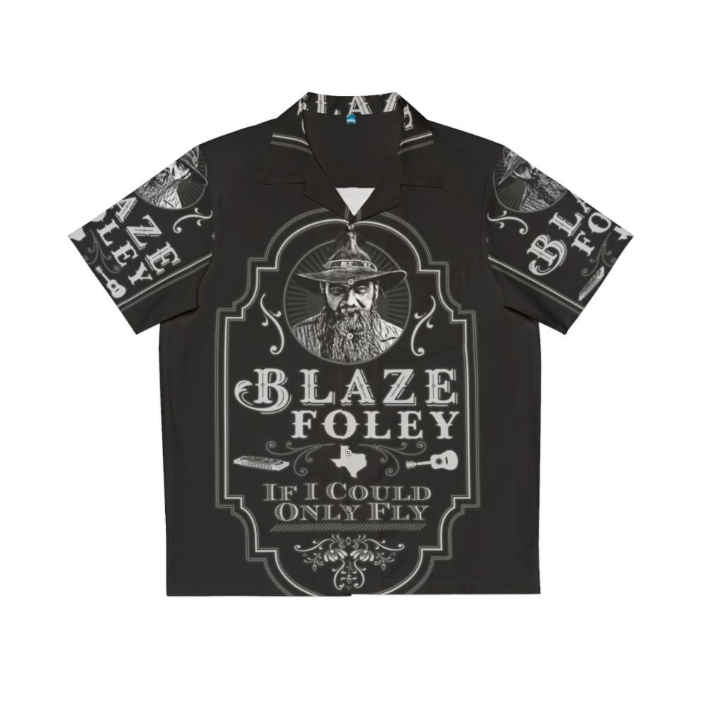 Blaze Foley Tribute "If I Could Only Fly" Hawaiian Shirt