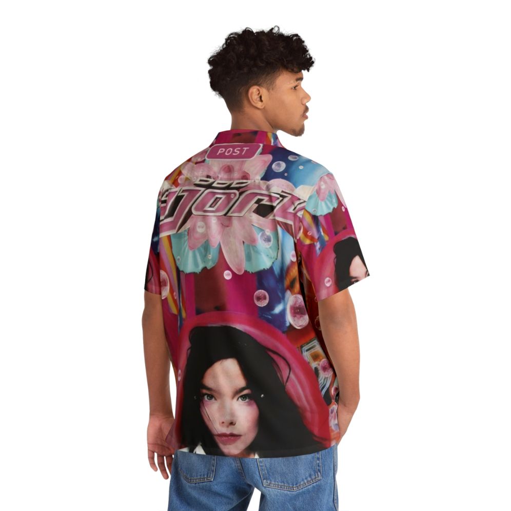 Björk Post Hawaiian Shirt - Icelandic 90s Streetwear - People Back