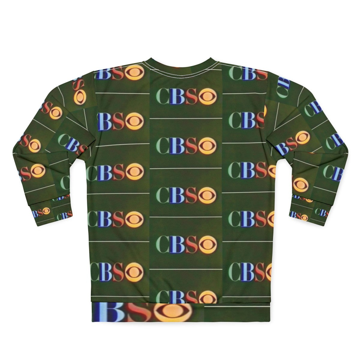 Retro CBS Logo 1960s Sweatshirt - Back