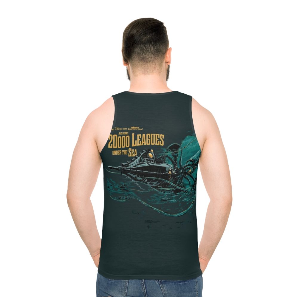 20,000 Leagues Under the Sea Unisex Tank Top - men back