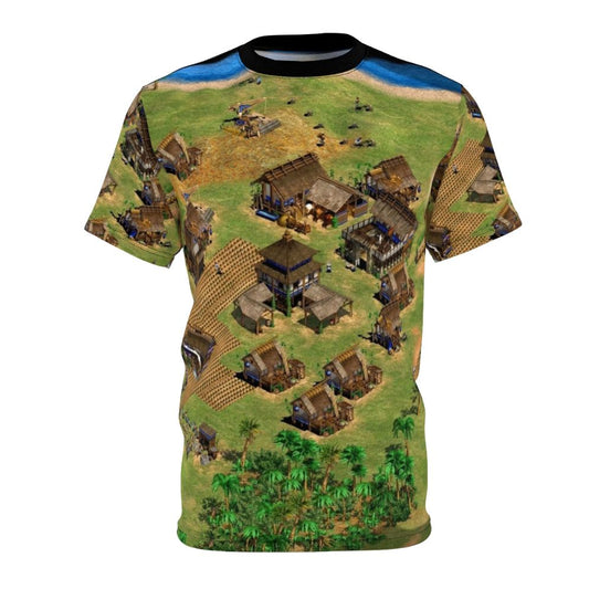 Age of Empires 2 inspired t-shirt with in-game graphics