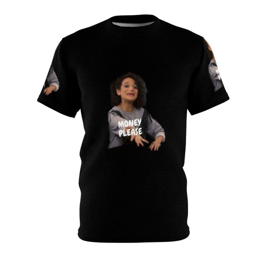 Mona Lisa Saperstein "Money Please" inspired funny t-shirt