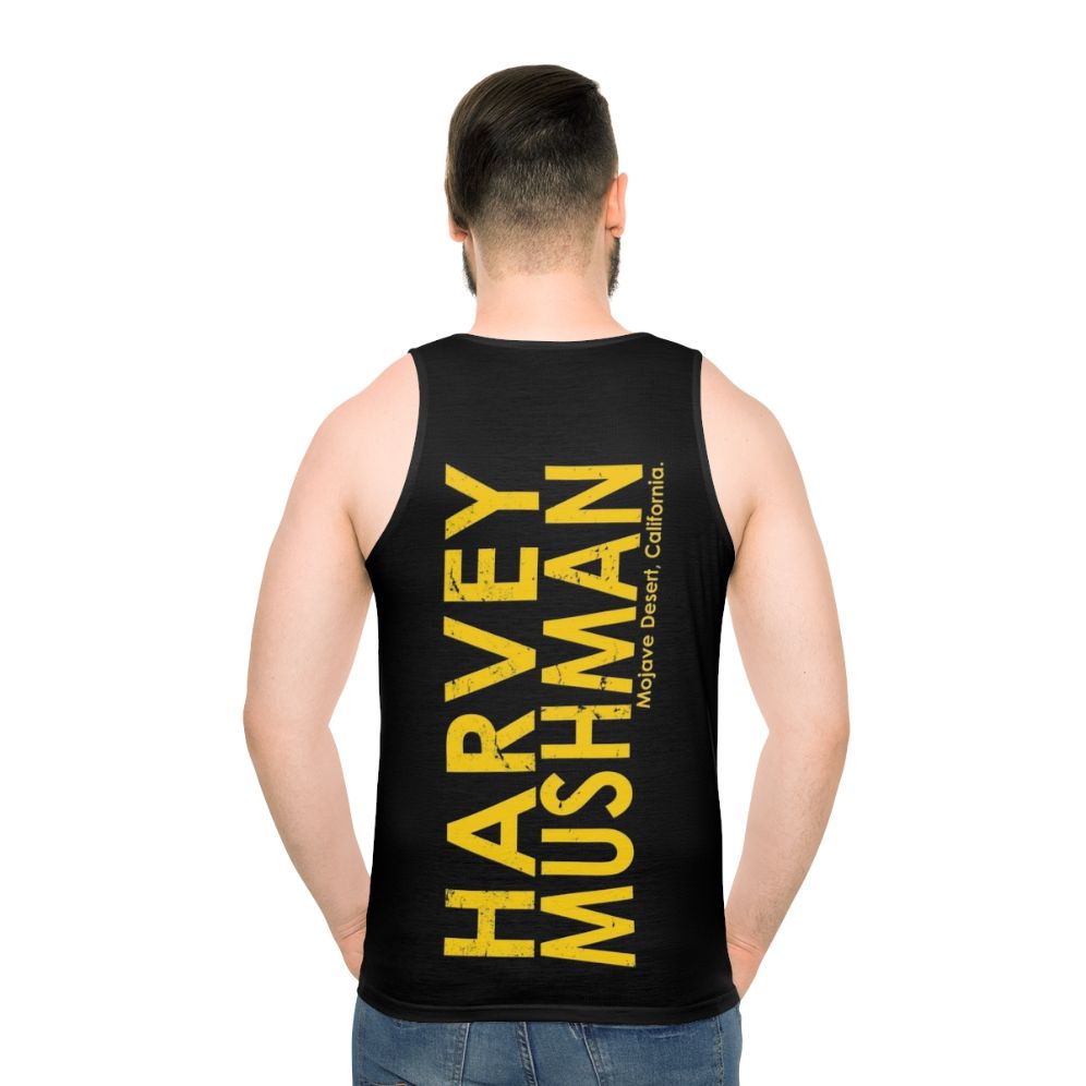 Unisex motorcycle tank top - men back