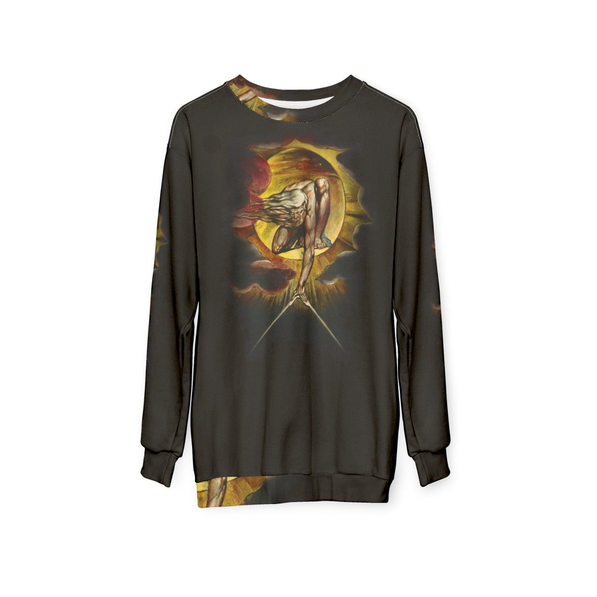 William Blake's "The Ancient of Days" Sweatshirt - hanging