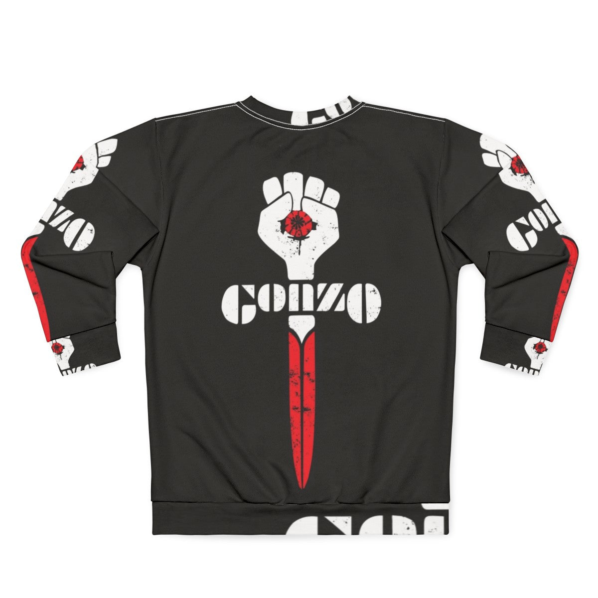 Hunter S. Thompson Gonzo Symbol Sweatshirt - Back