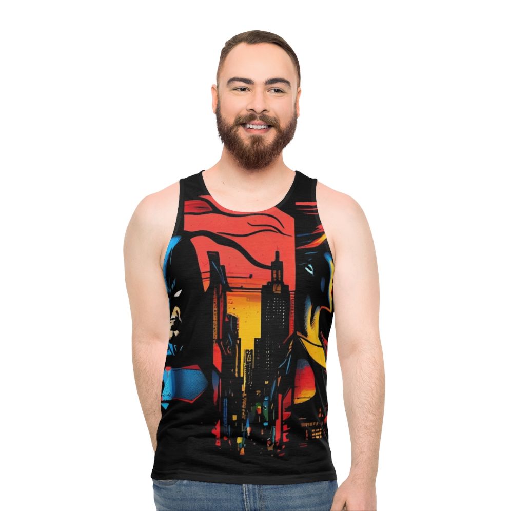 Iconic Superhero Unisex Tank Top - men