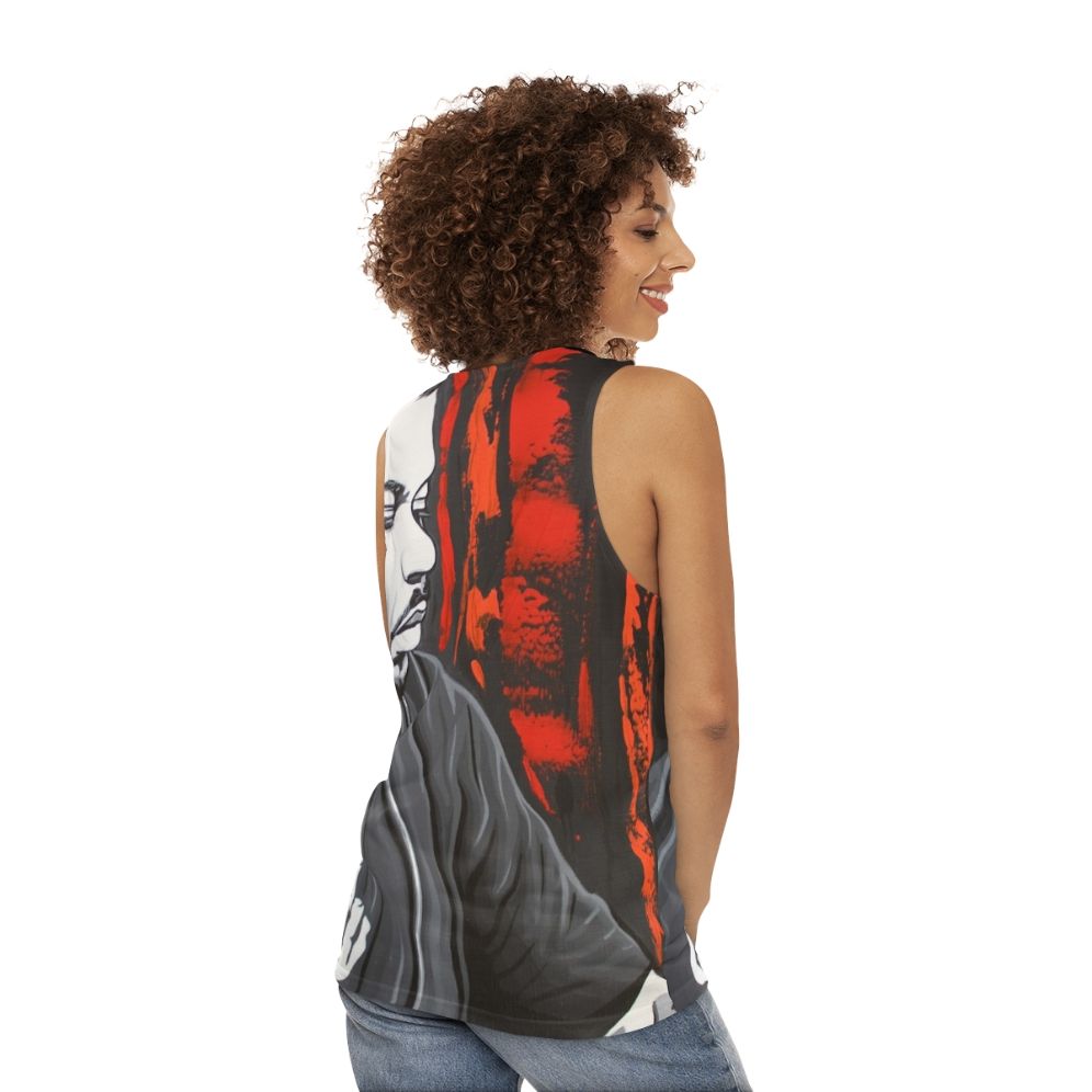 Derrick Carter House Music Unisex Tank Top - women back