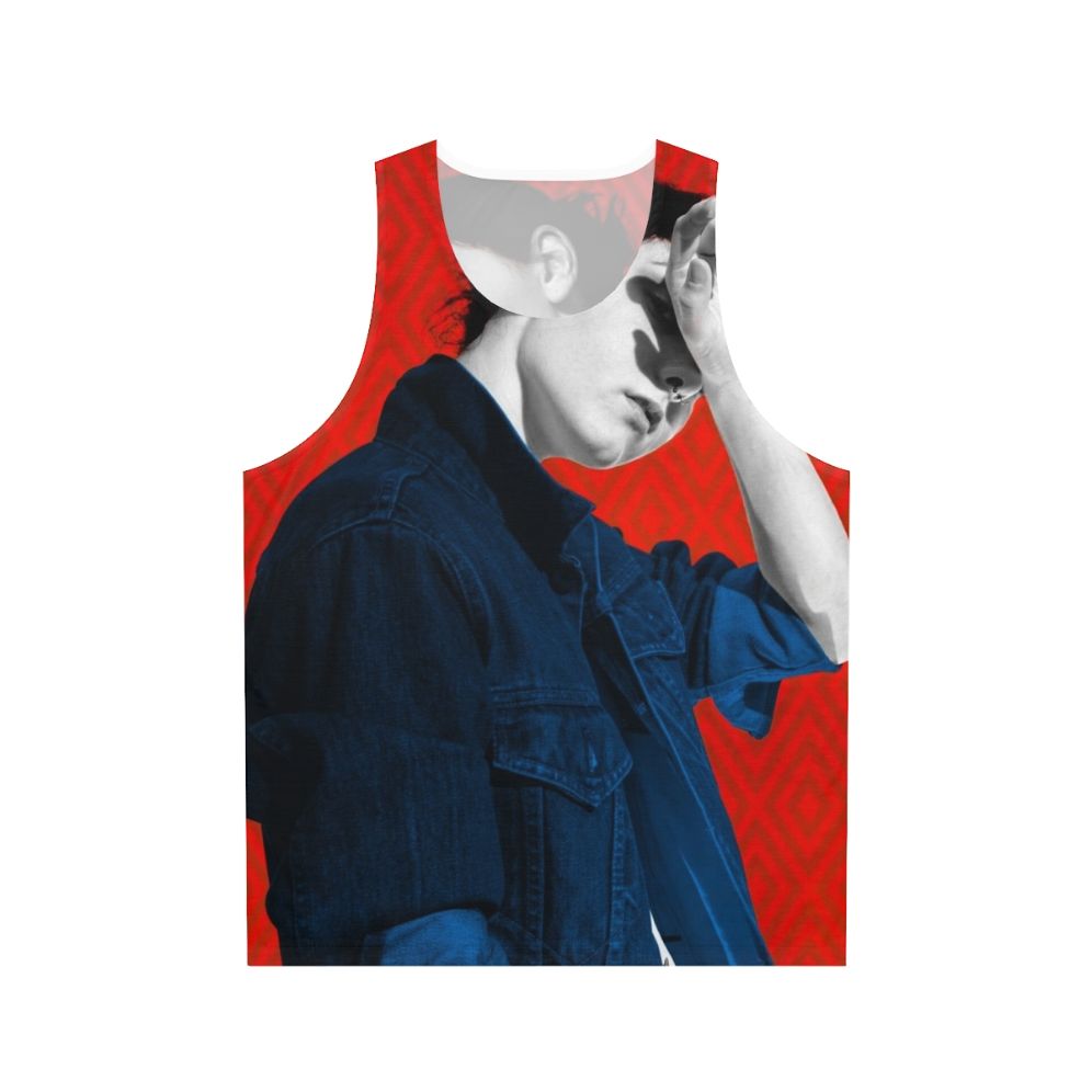 Rebel 1 Unisex Pop Art Portrait Tank Top