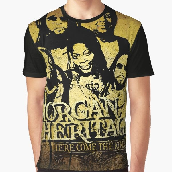 Morgan Heritage Jamaican Reggae and Punk Band Graphic T-Shirt