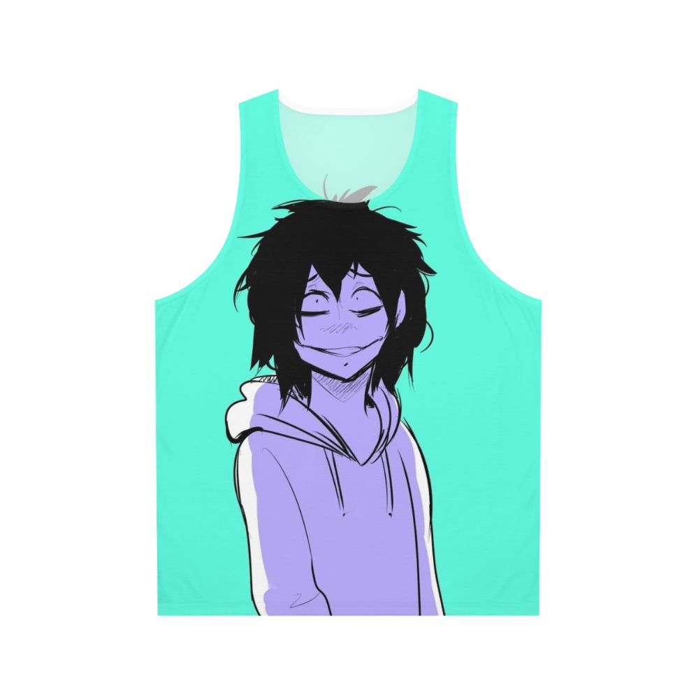 Jeff The Killer Unisex Creepypasta Tank Top