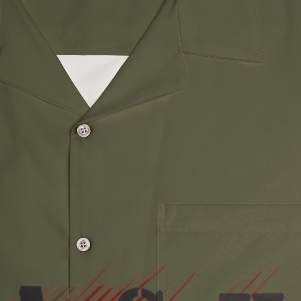 Mash Hawaiian Shirt - Funny Military TV Show Inspired Shirt - Detail