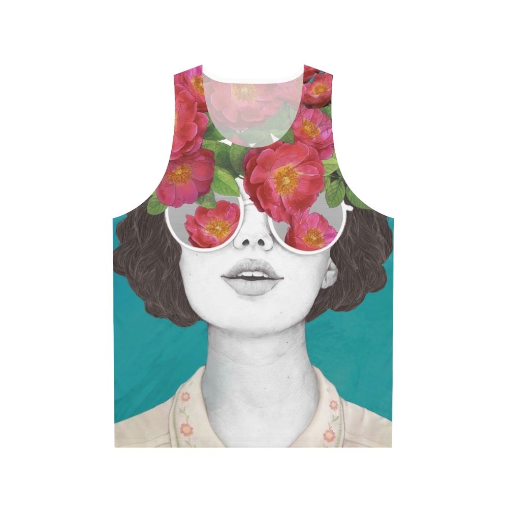 Optimist Rose Tinted Glasses Unisex Tank Top