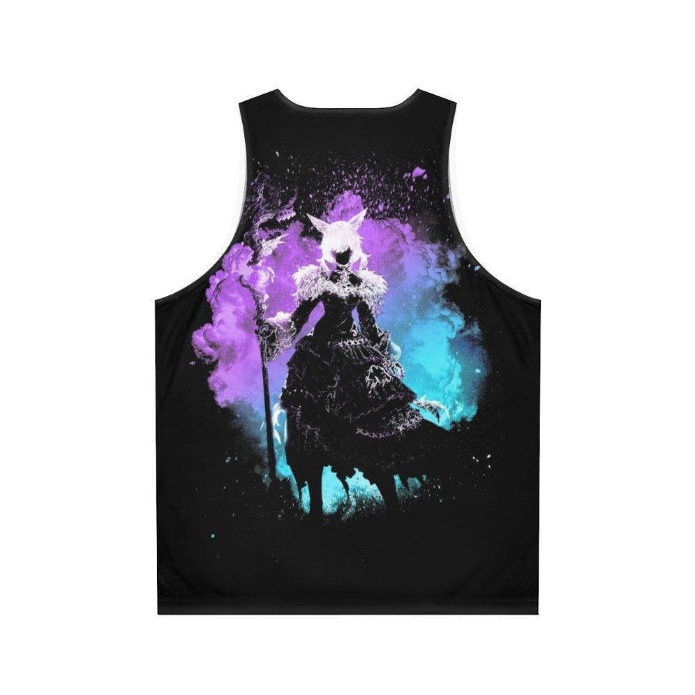 Soul of the Sorceress Fantasy Gaming Unisex Tank Top - Back