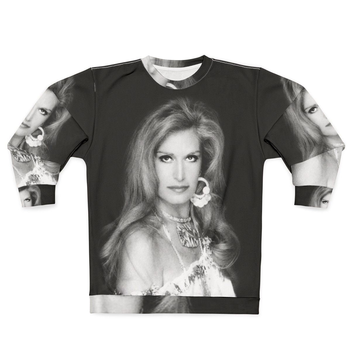 Dalida Sweatshirt with Colorful Music Artist Graphics