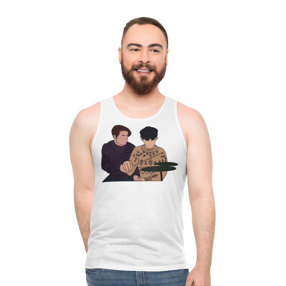 Heartstopper Nick and Charlie Unisex Tank Top - men