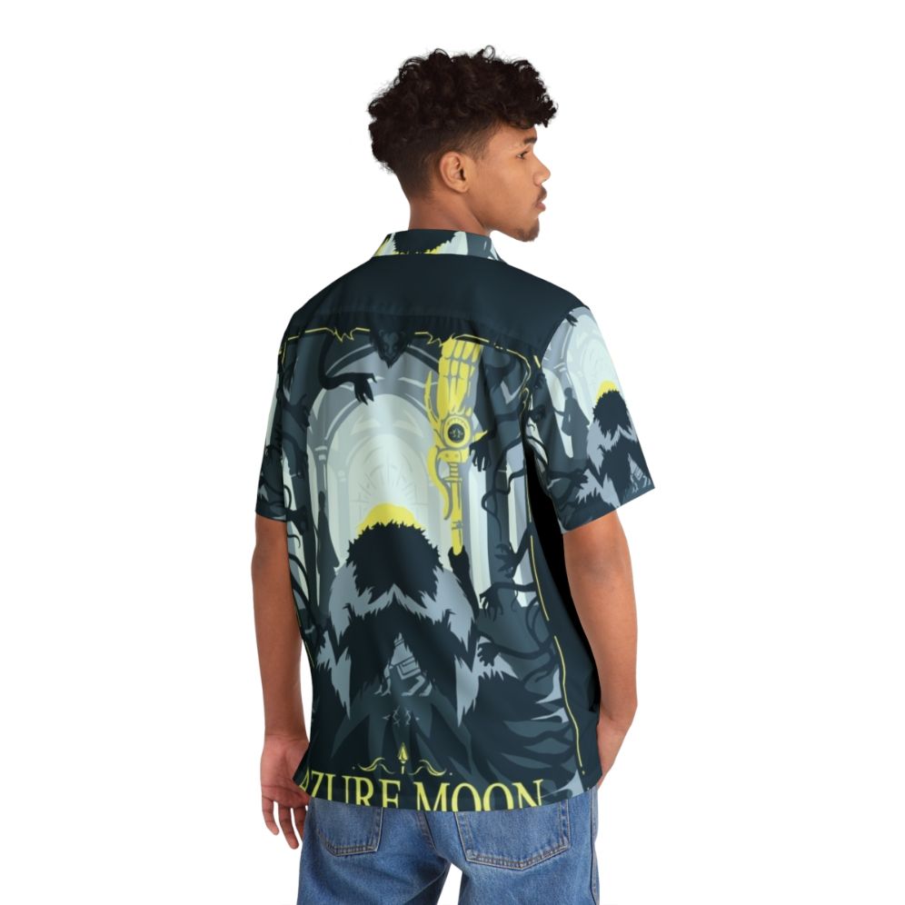 Fire Emblem: Three Houses Azure Moon Hawaiian Shirt - People Back