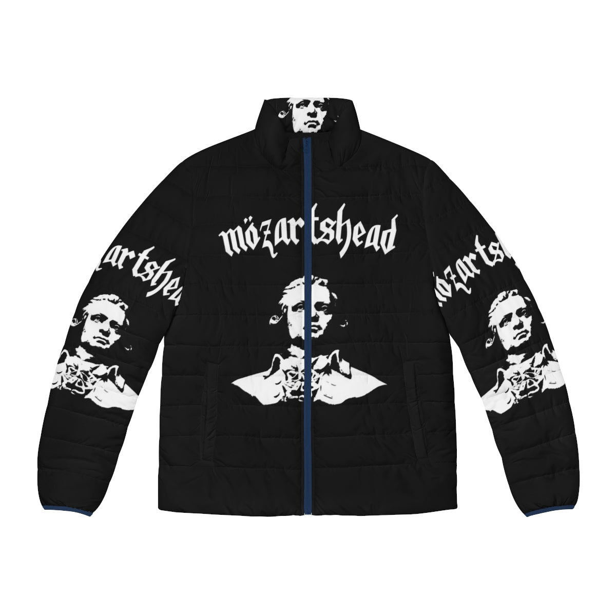 Mozartshead Puffer Jacket - Classic Austrian Composer Icon Coat