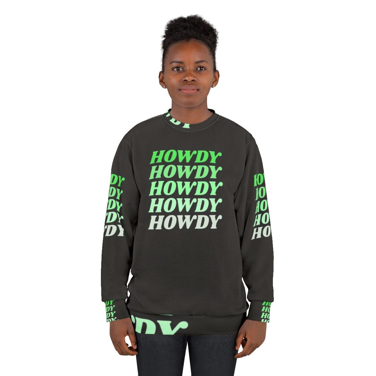 Howdy Howdy Howdy Howdy Howdy Western Cowboy Country Sweatshirt - women