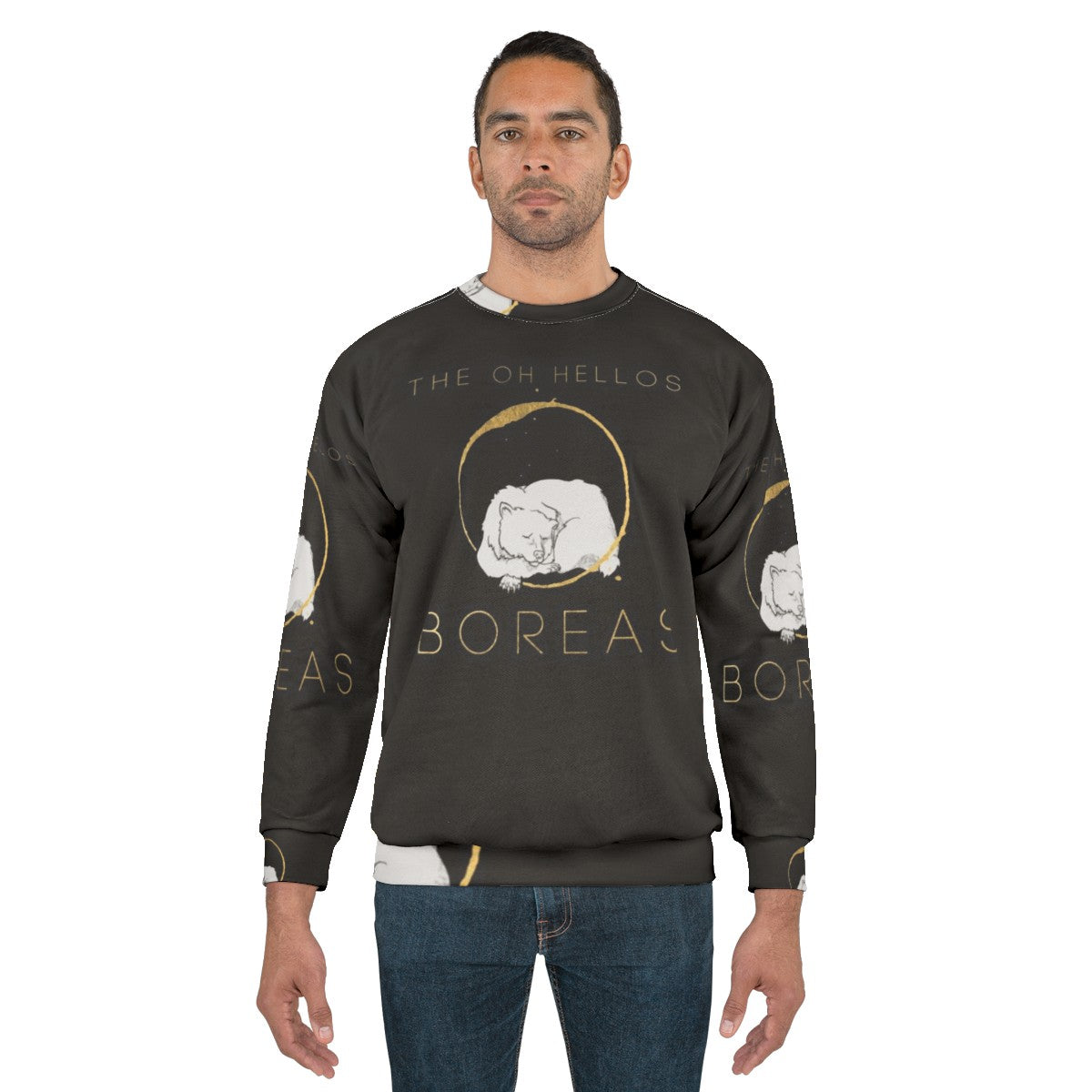 The Oh Hellos Boreas Sweatshirt featuring band's album cover art - men