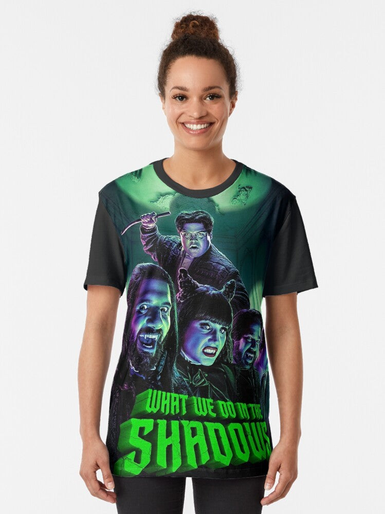 The Staten Island Gang Graphic T-Shirt featuring What We Do in the Shadows characters - Women