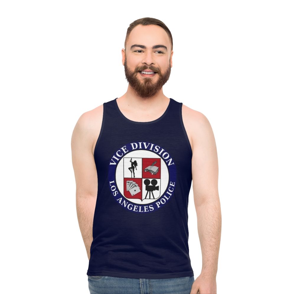 LAPD Vice Division Unisex Tank Top - men