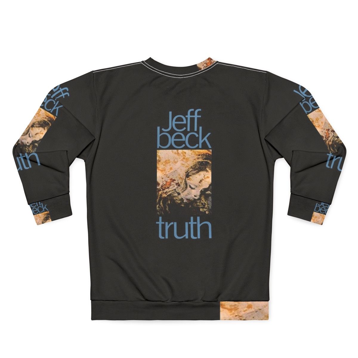 Jeff Beck "Truth" Sweatshirt featuring the legendary English rock guitarist - Back