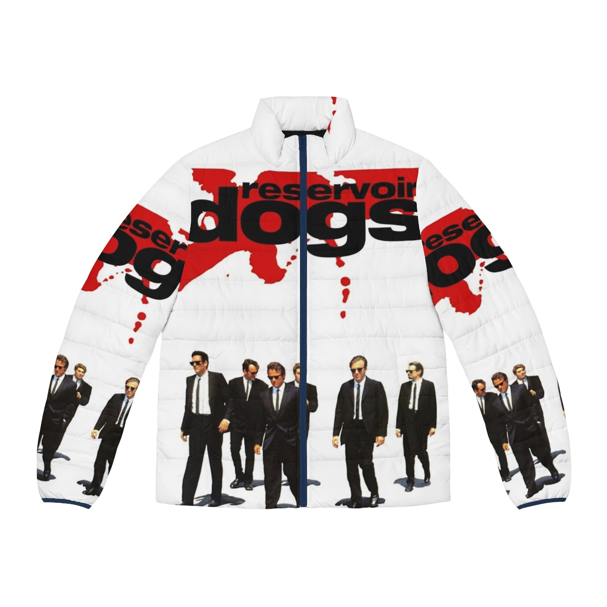 Reservoir Dogs inspired puffer jacket with 90s movie style