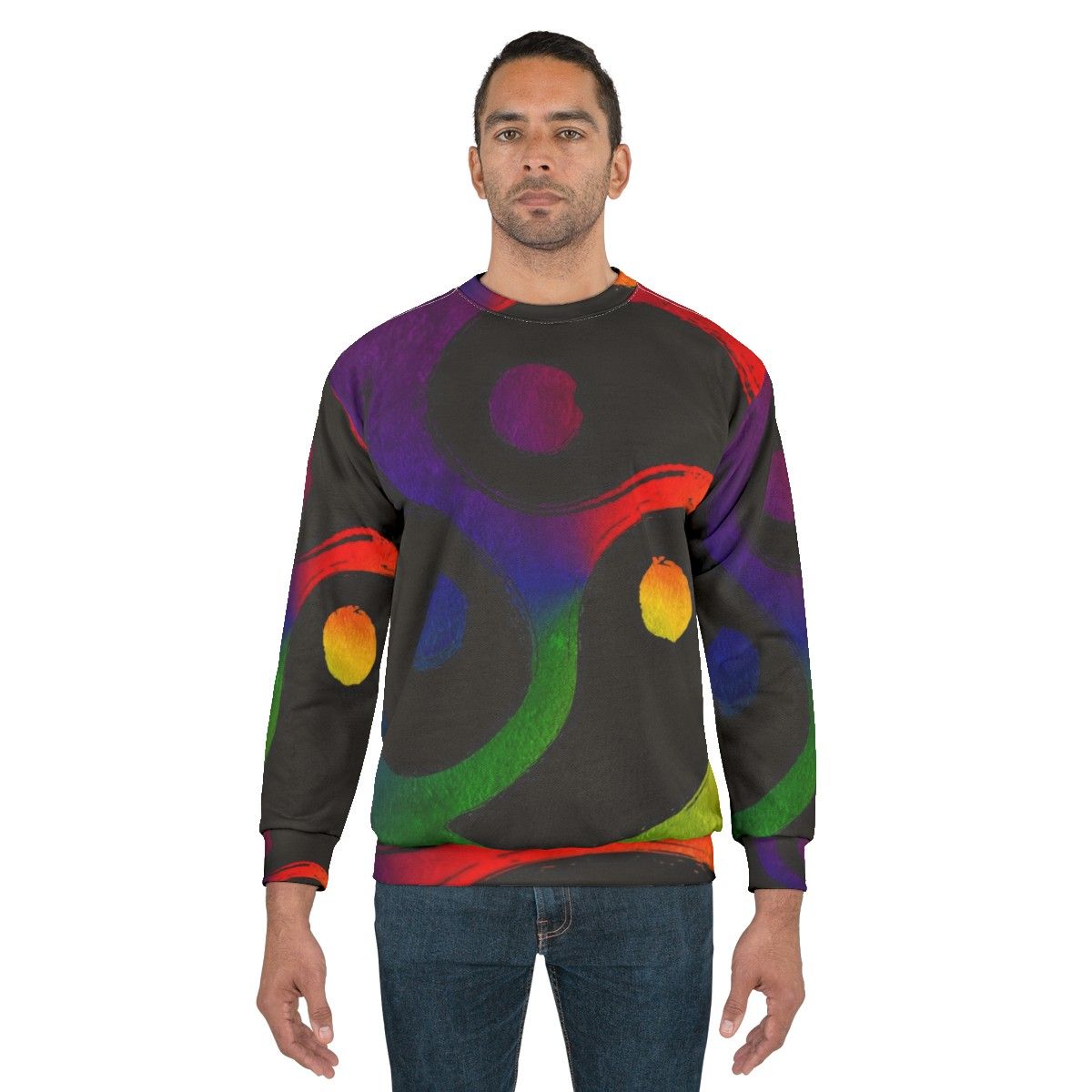 Triskelion LGBT Pride BDSM Sweatshirt - men