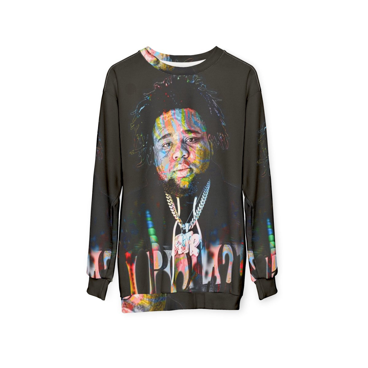 Rod Wave Sweatshirt for Hip Hop and Rap Music Fans - hanging