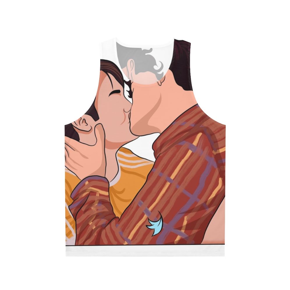 Heartstopper Netflix Nick and Charlie Kissing Tank Top