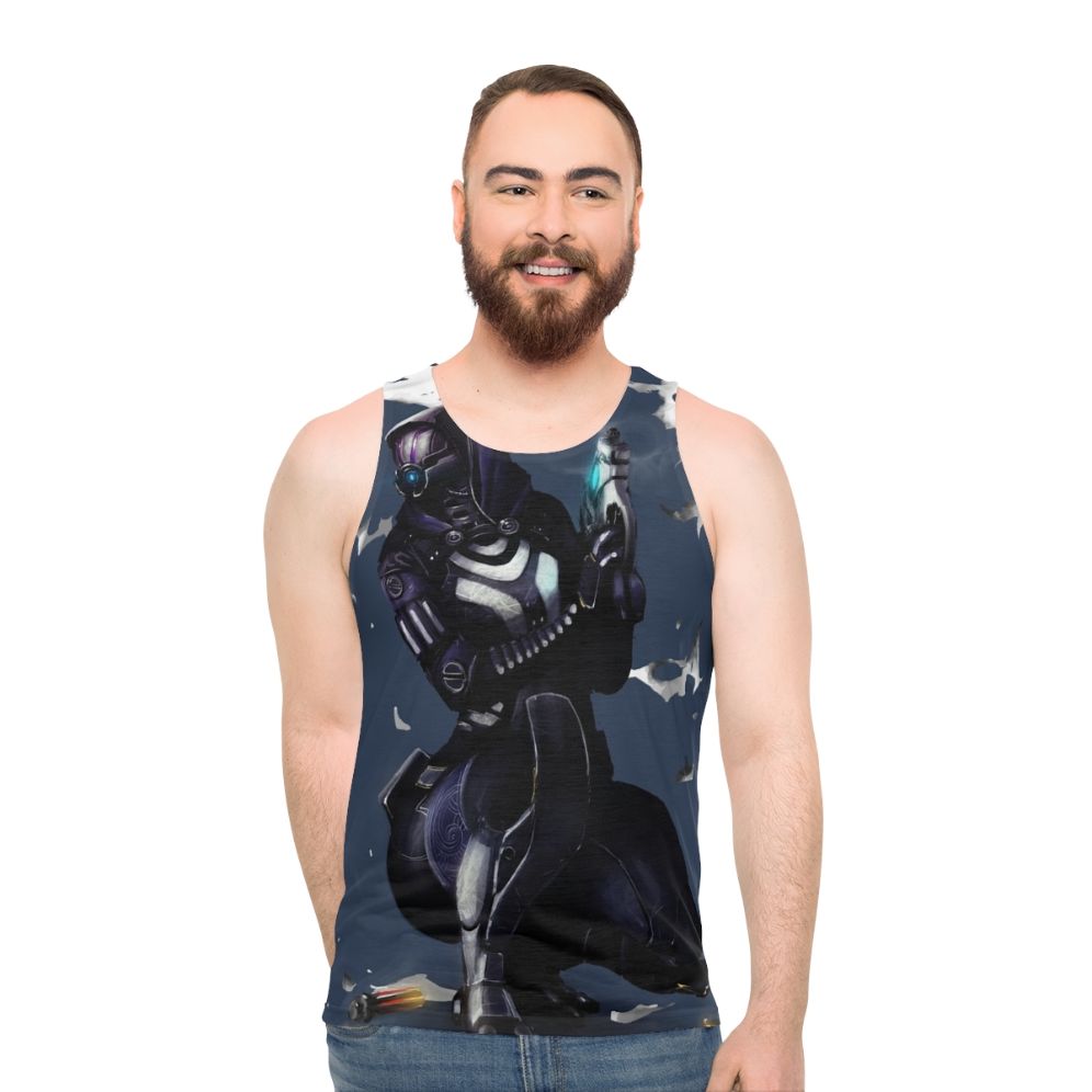 Mass Effect Tali Zorah Unisex Tank Top - men