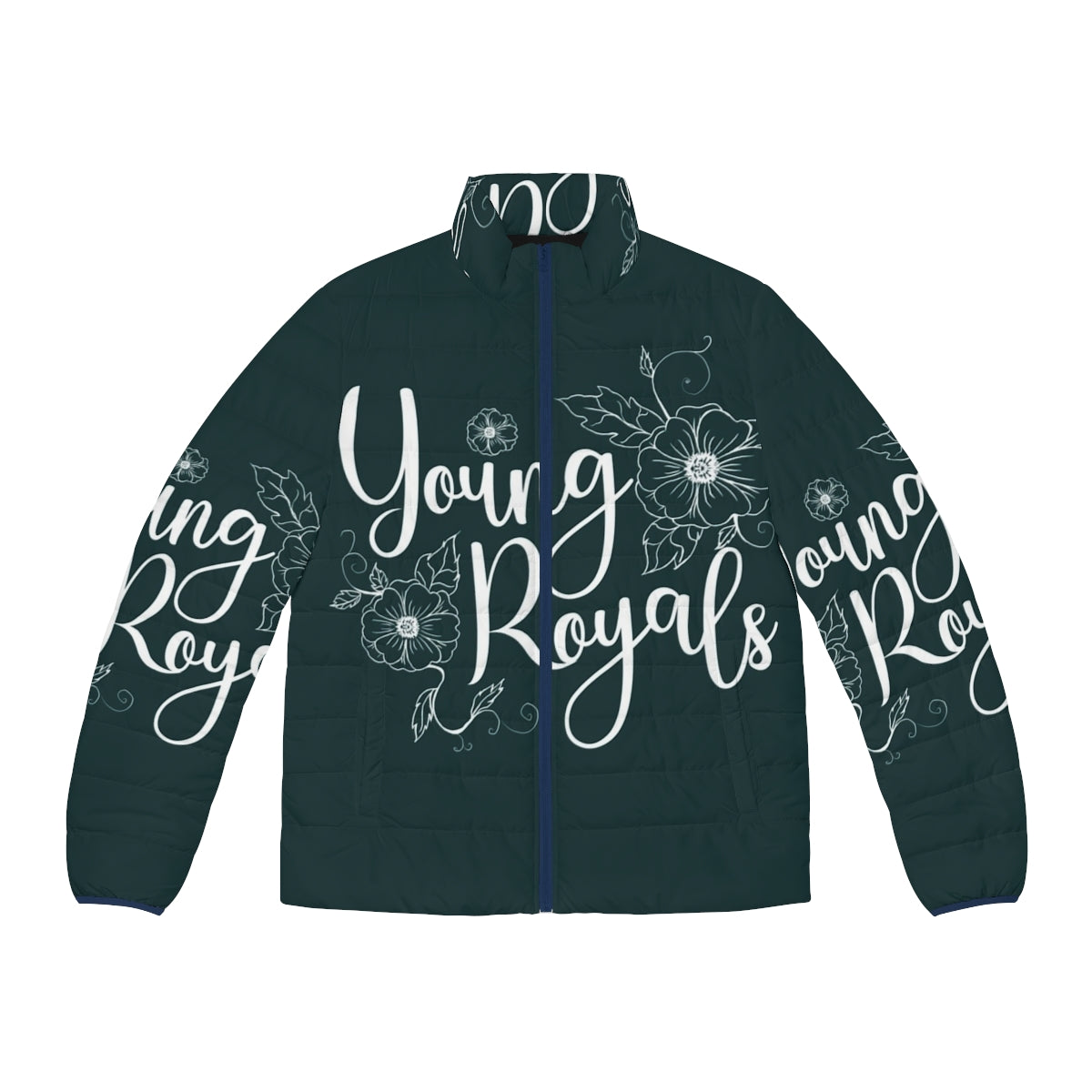 Young Royals Netflix Series Puffer Jacket Featuring Prince Wilhelm and Prince Simon