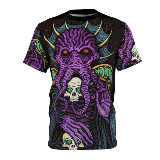 Mysterious Mind Flayer Inspired T-shirt for Dungeons & Dragons Fans