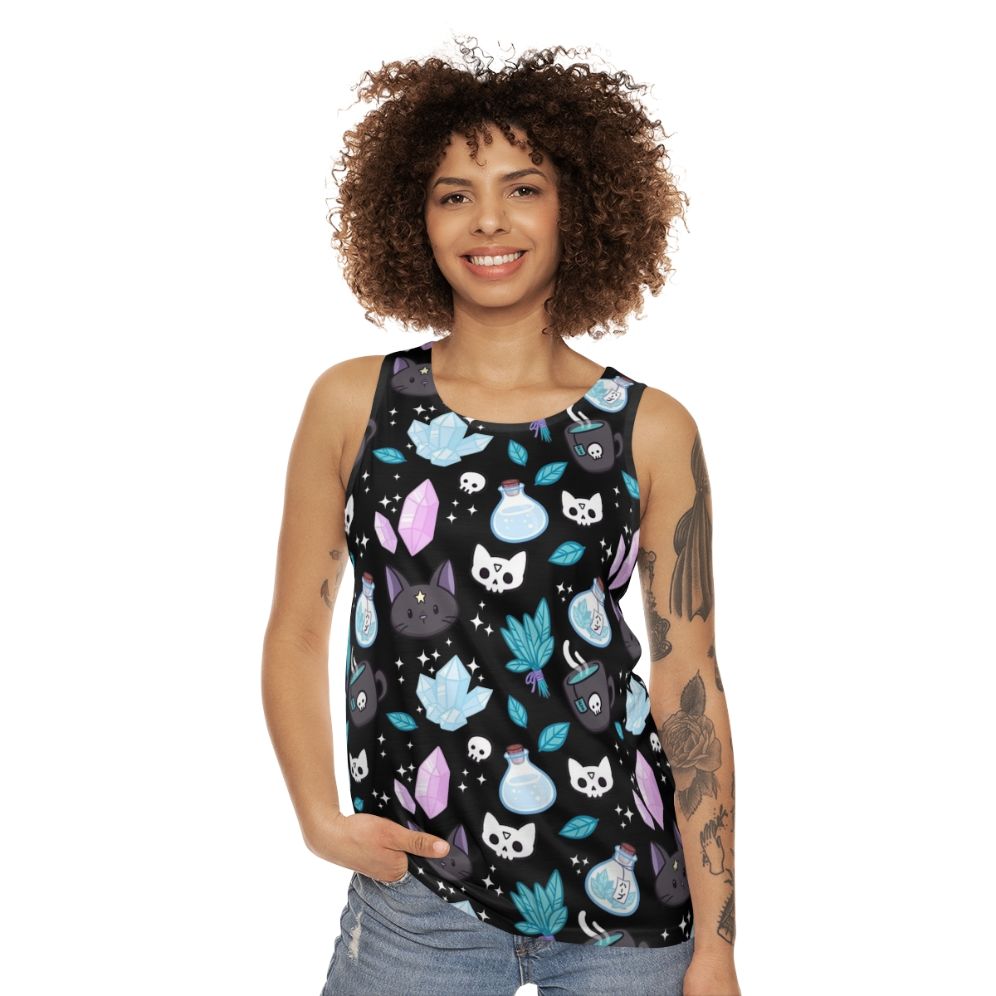 Herb Witch Black Nikury Unisex Tank Top - women