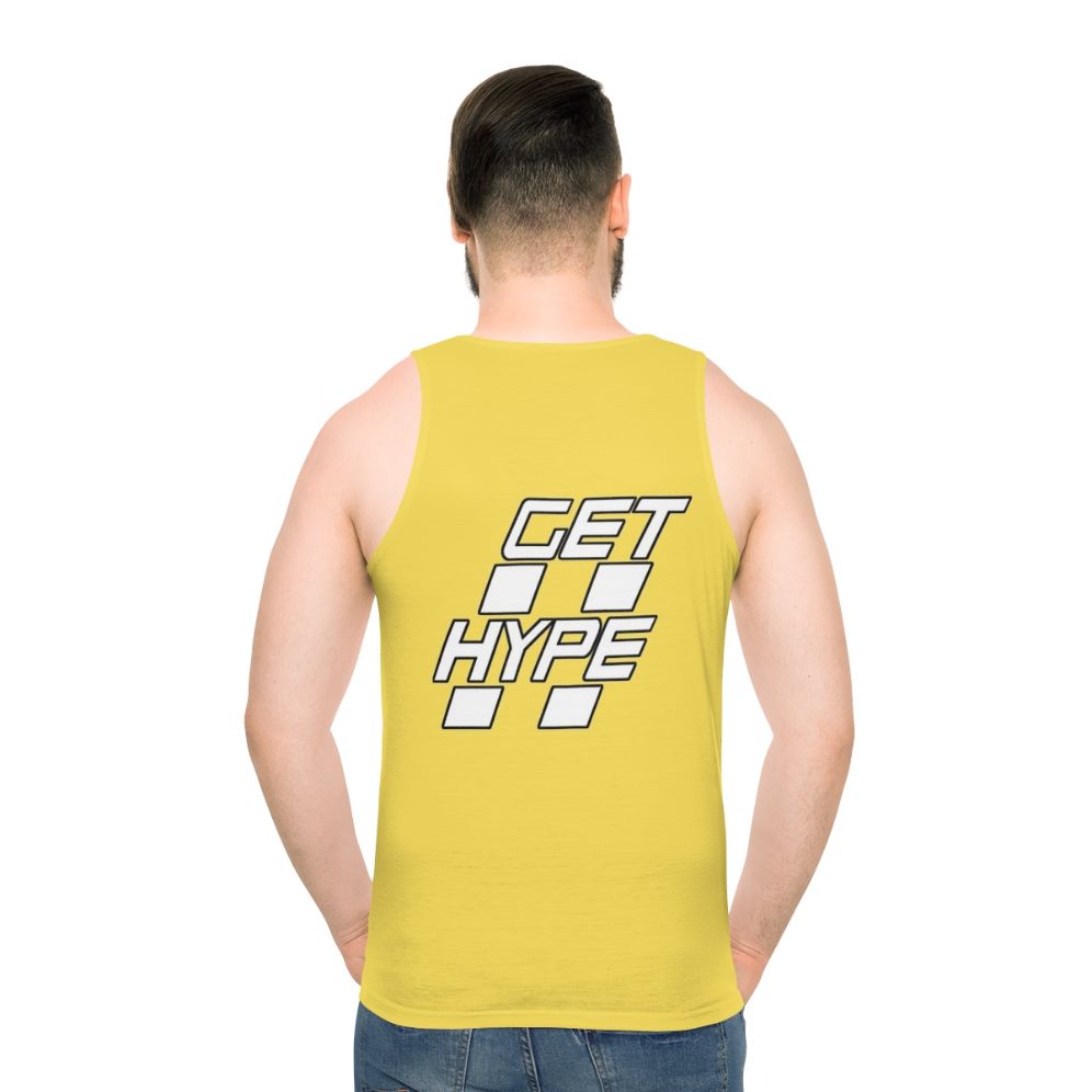 Hyperion gaming fan art unisex tank top - men back