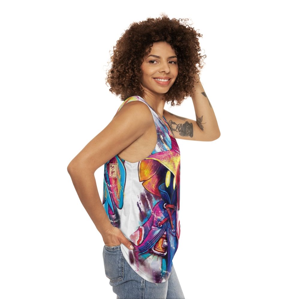 Vivi Unisex Tank Top - women side